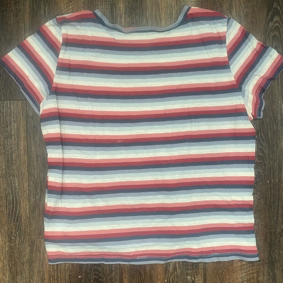 Striped American eagle t-shirt - Picture 2 of 3